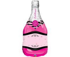 Μπαλ. Φοιλ 39" CELEBRATE PINK BUBBLY WINE