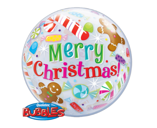 Bubble Μονο 22" Christmas Candies N Treats