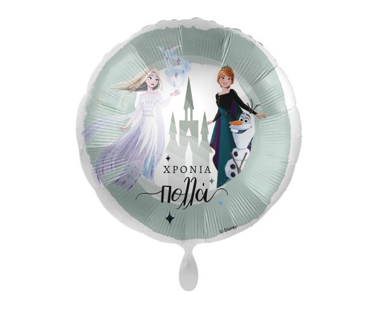 παλόνι Φοιλ 17" Χρόνια πολλά Frozen - Elsa, Anna & Olaf / 43 εκ