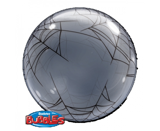 Deco Bubble 24" Spider Web - A- Round - Ιστός Αράχνης / 61εκ