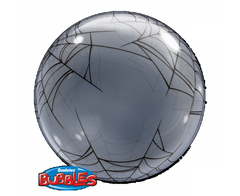 Deco Bubble 24" Spider Web - A- Round - Ιστός Αράχνης / 61εκ
