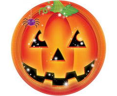 Πιάτα Χάρτινα 22.8 εκ Κολοκύθα / 8τεμ Pumpkin