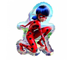 Μπαλ. Φοιλ Σχήμα Miraculous LadyBug - 85εκ ύψος