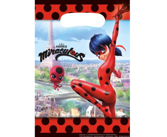 Τσάντες Δώρου Miraculous LadyBug /8 τεμ.