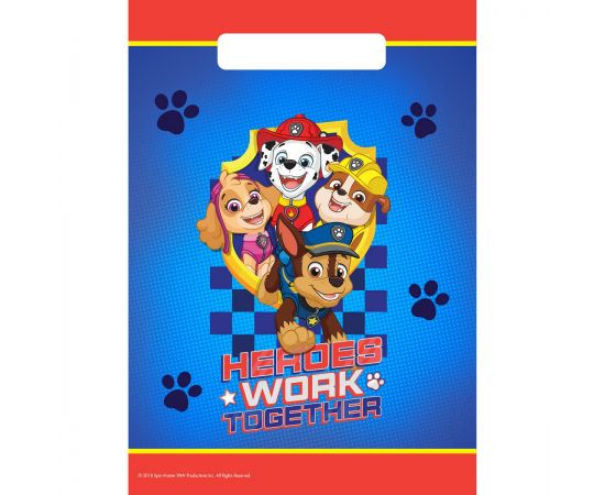 Τσάντες Δώρου Paw Patrol New /8 τεμ -16εκ Χ 23εκ ύψος