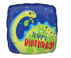 Μπαλόνι Φοιλ 17" Brontosaurus Happy Birthday / 43 εκ