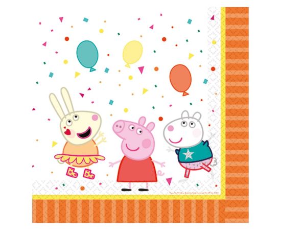 Χαρτοπετσέτες φαγητού 33εκ Peppa Pig /16 τεμ