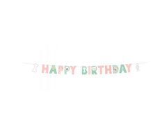 Γιρλάντα γράμματα Happy Birthday Hello Pets / 1.80μ x 15εκ