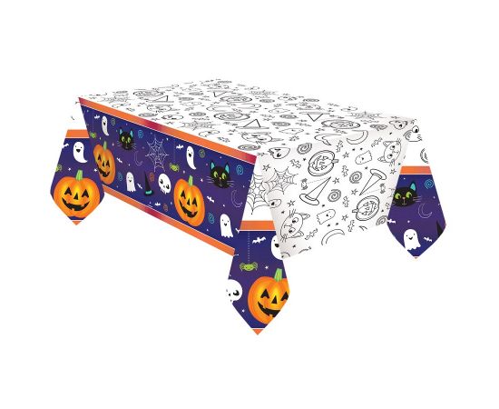 Τραπεζομάντηλο Χάρτινο Hallo-ween / 120 x 180 εκ