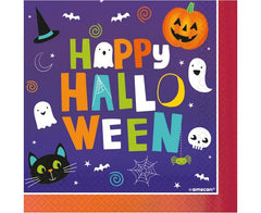 Χαρτοπετσέτες φαγητού 33εκ Hallo-ween Friends /16 τεμ