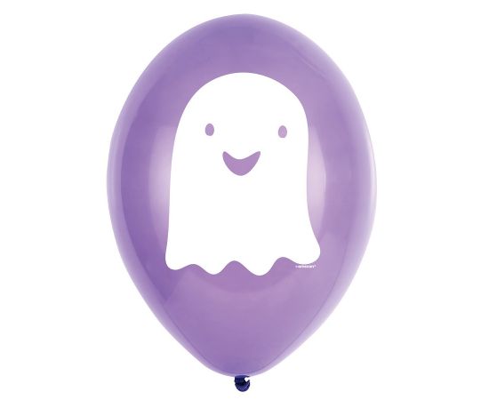 Μπαλόνι Λάτεξ 9" Halloween Friends Φάντασμα