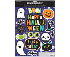 Αυτοκόλλητα για Τζάμι Hallo-ween Friends / 17 τεμ
