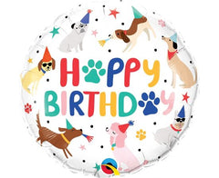 Μπαλόνι Φοιλ 18" Birthday Party Puppies / 46 εκ