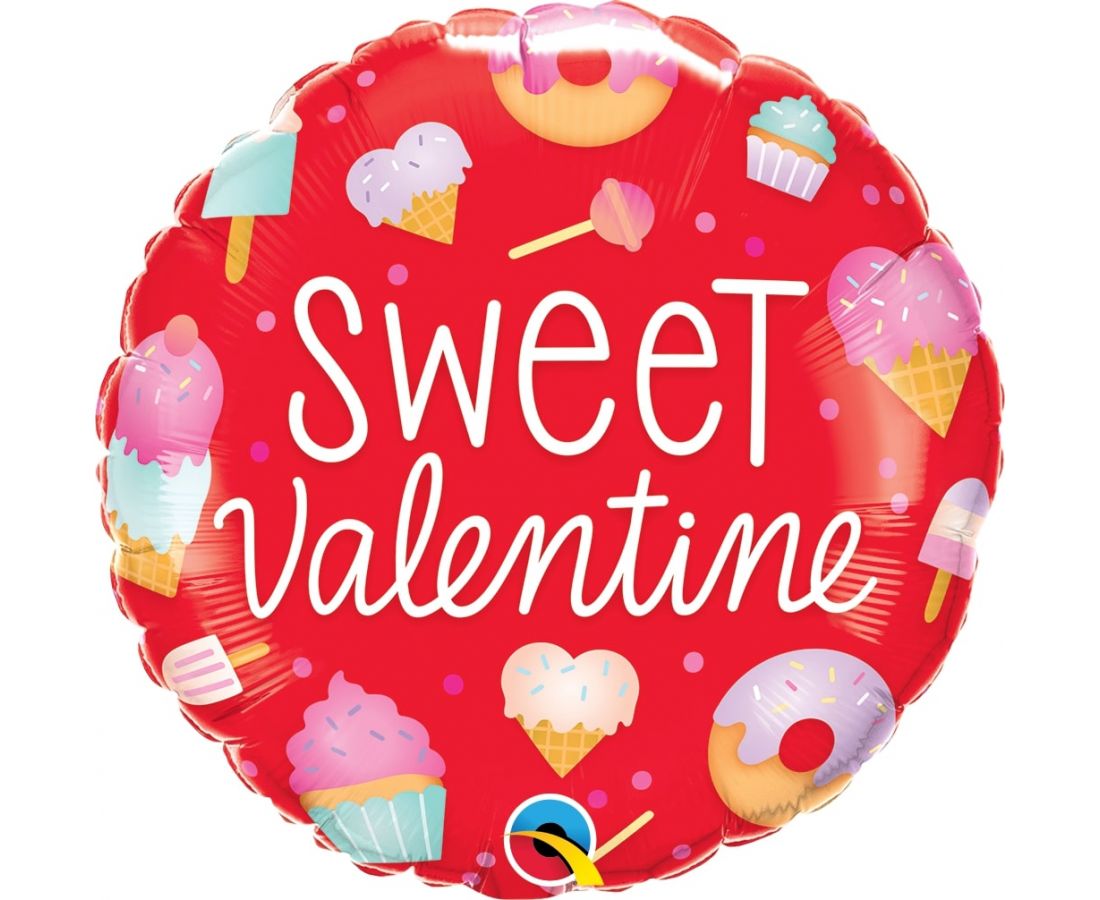 Μπαλόνι Φοιλ 18" Sweet Valentine / 46 εκ