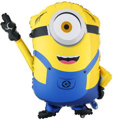 35'' Μπαλόνι Minion Mel Φουσκωμένο με Ήλιον