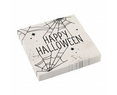 Χαρτοπετσέτες φαγητού 33εκ Happy Halloween /16 τεμ