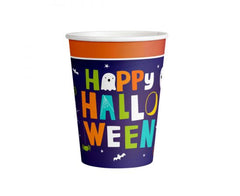 Ποτήρια χαρτ. 250ml Hallo-ween Friends /8 τεμ