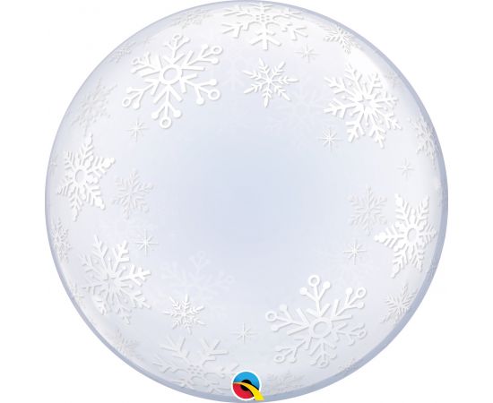 Bubble 24" Frosty Snowflakes - Χιονονιφάδες