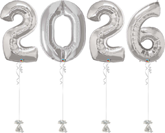 Μπαλόνια Αριθμοί 2026 Φουσκωμένα Με Ήλιον