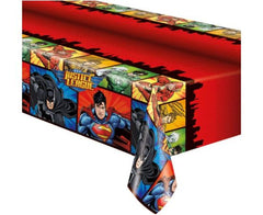 Τραπεζομάντηλο Πλαστικό Justice League / 137 x 213 εκ