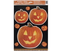 Αυτοκόλλητα για Τζάμι Κολοκύθα Pumpkin Glow