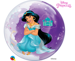 Μπαλόνι Bubble Disney Princess Jasmine 56εκ Φουσκωμένο Με Ήλιο