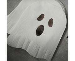 Χαρτοπετσέτα Φάντασμα με κρόσσια Halloween - 16 χαρτοπετσέτες μεγέθους16εκ x 15εκ.