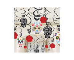 Κρεμαστά Διακοσμητικά Day of the Dead 30 τεμ.