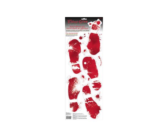 Αυτοκόλλητα πατώματος Shoe Prints / 8 τεμ.