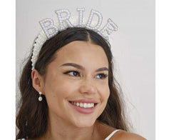 Στέκα "Bride" με πέρλες