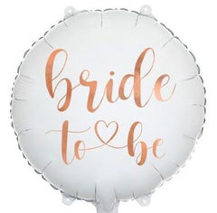 18″ Μπαλόνι Bride to be λευκό