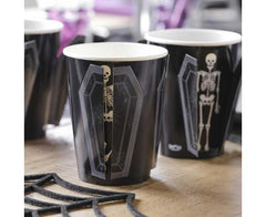 Ποτήρια Pop Out Σκελετός σε Φέρετρο Halloween  τεμ.8 x 266ml