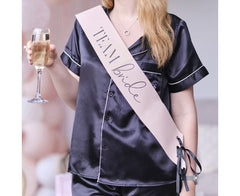 Κορδέλες Hen Party /Team Bride Sashes / 6 τεμ