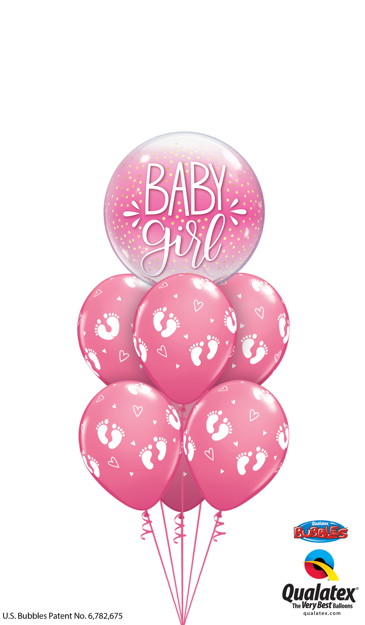 Σύνθεση για Κοριτσάκι με Bubble Baby Girl 56cm