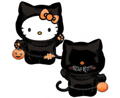 Μπαλόνι Foil Hello Kitty Halloween 76εκ Χ 64εκ Φουσκωμένο με Ήλιο