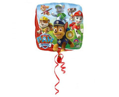 Μπαλόνι Foil Τετράγωνο Paw Patrol 43εκ Φουσκωμένο με Ήλιο