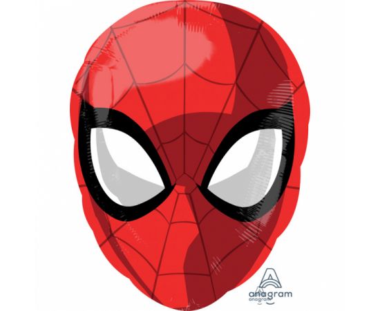 Μπαλόνι Foil Shape SpiderMan 30x43εκ. Φουσκωμένο με Ήλιο