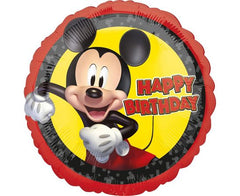 Μπαλόνι Foil Mickey Mouse Forever Happy Birthday/43 εκ Φουσκωμένο Με Ήλιο