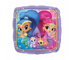 Μπαλόνι Foil 18" Shimmer & Shine Φουσκωμένο με Ήλιο