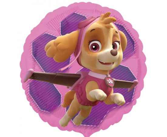 Μπαλόνι Foil Paw Patrol Skye 43 εκ Φουσκωμένο με Ήλιο