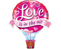 Μπαλόνι Foil Γίγας 42" Love is in the Air Balloon Φουσκωμένο Με Ήλιο