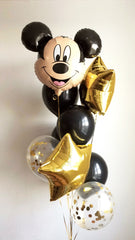 Σύνθεση Μπαλονιών Με Μπαλόνι Foil Mickey